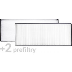 Filtry CleanPad Pure 10 do rekuperatora Thessla Green Air Pack 4 300v